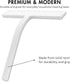 9 inch Squeegee Set with Over Wall Hanger, Suction Cup, and Hook, Glass Cleaning Squeegee for Shower Doors, Windows, Glass Doors, Bathrooms, Mirro...