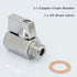 M14 x 1.5 Oil Drain Valve, Oil Drain Plug Quick Valve, Stainless Steel Oil Drain Plug Valve with Copper Crush Washer, for Oil Change, Automotive R...