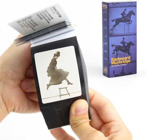Flipboku Eadweard Muybridge Flipbook with 6 Captivating Animations - Impressive Optical Illusion Game - 6 Fun Animated Stories for The Whole Famil...