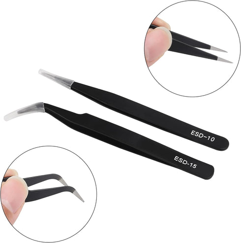 D-FLIFE 8pcs Jewelry Making Tools Kit for Jewelry Crafting and Jewelry Repair -3pcs Jewelry Pliers,2pcs Rolls of Copper Wire in Silver and Gold, 1...