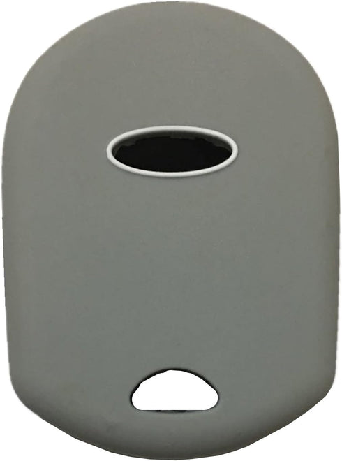 KAWIHEN Silicone Key Fob Cover Compatible with Ford Lincoln Mercury 4 buttons OUCD6000022 164-R8046 164-R7040 CWTWB1U722 (Gray)...