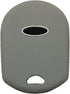 KAWIHEN Silicone Key Fob Cover Compatible with Ford Lincoln Mercury 4 buttons OUCD6000022 164-R8046 164-R7040 CWTWB1U722 (Gray)...