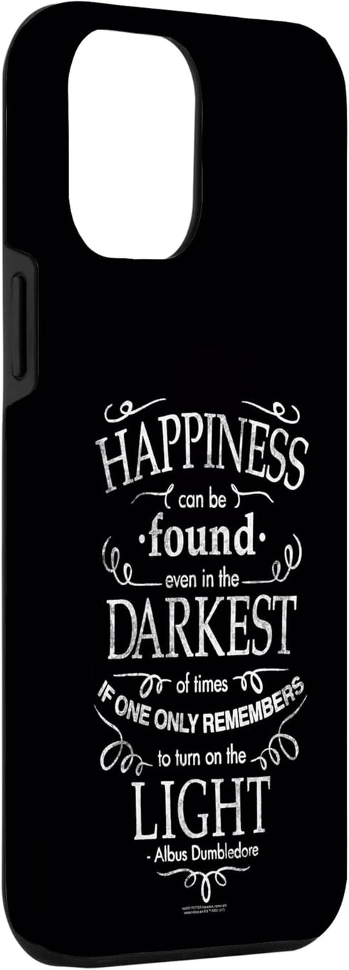 iPhone 12 Pro Max Harry Potter Happiness Quote Case...