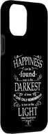 iPhone 12 Pro Max Harry Potter Happiness Quote Case...