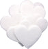 Playfully Ever After 3 Inch White 22pc Stiff Felt Hearts...