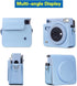 Rieibi Square SQ1 Case, Protective Case for Fujifilm Instax Square SQ1 Instant Camera, PU Leather Compact Cover with Adjustable Shoulder Strap...