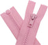 YaHoGa 10PCS 28 Inch (71cm) Separating Jacket Zippers for Sewing Coat Jacket Zipper Heavy Duty Plastic Zippers Bulk 10 Colors Mixed (1pcs per Colo...