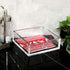 IEEK Acrylic Luncheon Napkin Holder,Decorative Napkin Tray for Dining Table and Kitchen,Clear Flat Napkin Holders Tissue Dispenser,7.1 x 7.1 x 2.6...