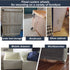 Mini Fixed Caster Wheels 1 inch Silent Ball Bearing Small Casters Wheels, Metal Top TPE Rubber Low Profile Caster Wheels for Furniture Rolling Cab...