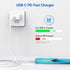 for iPhone Fast Charger?MFi Certified? 3 Pack 20W PD USB C Wall Charger Adapter with 6FT USB C to ightning Cord Fast Charging Cable Compatible wit...
