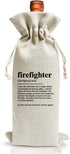 Firefighter Wine Bag, Graduation Gift For Firefighters Friends Classmates Siblings Neighbors Firefighter Graduation Party Decorations, Drawstring ...