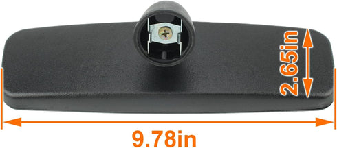 Black Rear View Interior Mirror Fit For VW Golf MK4/MK5/MK6 Jetta Passat B5 Bora 18D 857 511,3C0857511...
