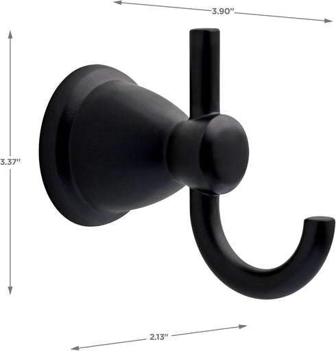 Franklin Brass KIN35-MB Kinla Robe Hook, Matte Black...