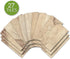 funlife 27Pcs Peel and Stick PVC Faux Wood Grain Effect Tile Picture Sticker, Self-Adhesive Non-3D Backsplash Decals for Kitchen Bathroom...