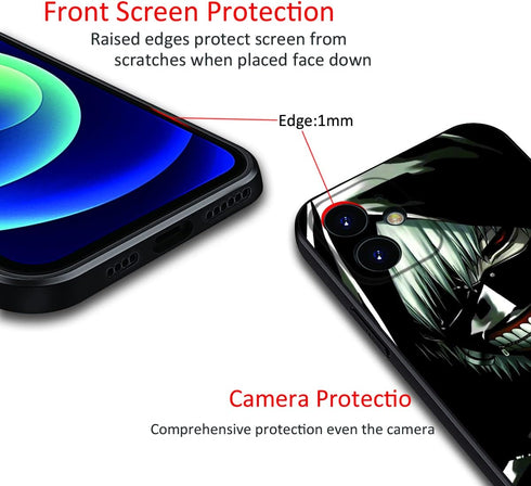 for iPhone 11 Case Anime Design,Printed with Various Comic Book Pattern Design Soft Silicone with Shockproof Protective Cover (Anime-K)...