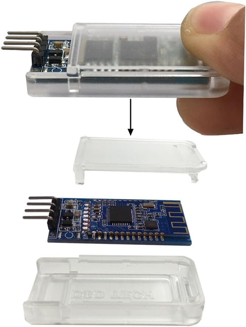 DSD TECH HM-10 Bluetooth 4.0 BLE iBeacon UART Module with 4PIN Base Board for Arduino UNO R3 Mega 2560 Nano......