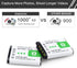 ENEGON NP-BX1 Battery (2-Pack) and Rapid Dual Charger for Sony NP-BX1 and Sony ZV-1, Cyber-Shot DSC-RX100, DSC-RX100 II/III/M4/M5/M6/M7/?/?/?/?/VA...