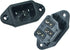 Screw Mount 3 Pins IEC320 C14 Inlet Power Plug Socket ,15A 250VAC Power Connector Socket ?Pack of 2?...