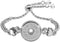Ginger Snaps Rubber Stopper Adjustable Bracelet | Interchangeable Snap Jewelry Collection | Button Charms for Necklaces, Bracelets & Rings | Stand...