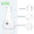 Utile Glass Erlenmeyer Flask Set, 50ml Narrow Mouth Erlenmeyer Flasks, 6pcs of Borosilicate 3.3 Glass Conical Flasks for Laboratory with Printed G...