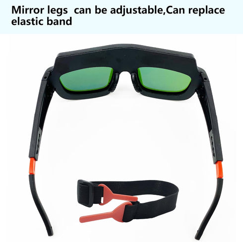 Welding Glasses Auto Darkening,Solar Powered Welding Goggles,Adjustable, Lightweight,Welder Goggle Anti-Flog Anti-Glare Protective Goggles...
