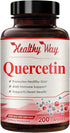 High Strength Quercetin 500mg Capsules - Once Daily Powerful Antioxidant Quercetin Supplement for Heart Aging Skin Brain and Immune Support - Vega...