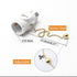 DiCUNO E26 Light Socket to Plug Adapter, 2 Polarized Outlet Bulb Splitter, UL Listed, Gold Pull Chain Switch Control Light Bulb, Standard (Medium)...