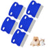 5 Pack Flea Lice Comb, Stainless Steel Dog Cat Grooming Combs with Rounded Teeth, Professional Pet Tear Stain Remover, Dematting Tool for Small, M...