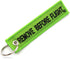 Remove Before Flight Keychain - Lime Green - 5pcs...