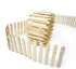 Honbay 2PCS Wooden Miniature Garden Decorative Picket Fences Palisades for Ornament (Length: 90cm/35inch)...