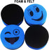 40 Pack Magnetic Whiteboard Erasers Dry Eraser Dry Erase Erasers Bulk Chalkboard Eraser Cleaner for Classroom, Office (Blue, 2 inch)...