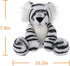 Apricot Lamb Toys Plush White Classic Tiger Stuffed Animal Soft Cuddly Perfect for Kids 8.0 Inches...