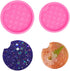 2PCS Car Coaster Molds Diameter 2.5/2.8 inches Round Coaster Silicone Mold Star Pattern Super Glossy Resin Silicone Mold DIY Epoxy Mould Polymer C...