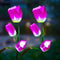 Solar Garden Outdoor Flower Light, Solar Powered Flower Lights Outdoor Stake Light, Decorative Landscape Lawn Yard Patio LED Flower Lights for Gar...
