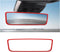 Car Rear View Mirror Protector Frame, Silicone Auto Rearview Mirror Protection Cover Compatible with Model 3/ Y, Interior Rear View Decoration Tri...