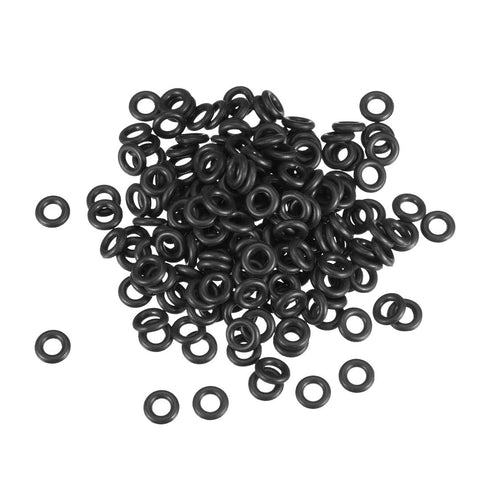 uxcell Nitrile Rubber O-Rings 8mm OD 4mm ID 2mm Width, Metric Sealing Gasket for Automotive Machine Plumbing, Pack of 200...