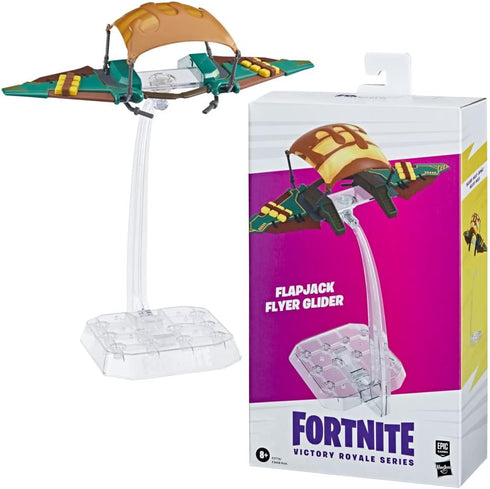 Fortnite Victory Royale Series Flapjack Flyer Collectible Glider for Action Figure with Display Stand - Ages 8 and Up, 6-inch...