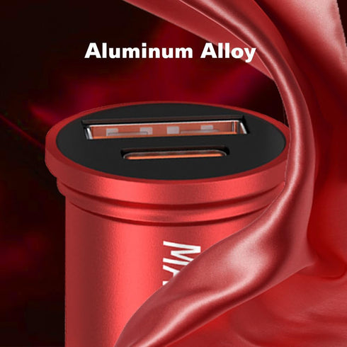 The Fastest USB Cigarette Lighter Adapter and The Smallest Metal Car Charger?ETIBIG Mini car Lighter Adapter USB .Compatible with iPhone 15 Pro Ma...