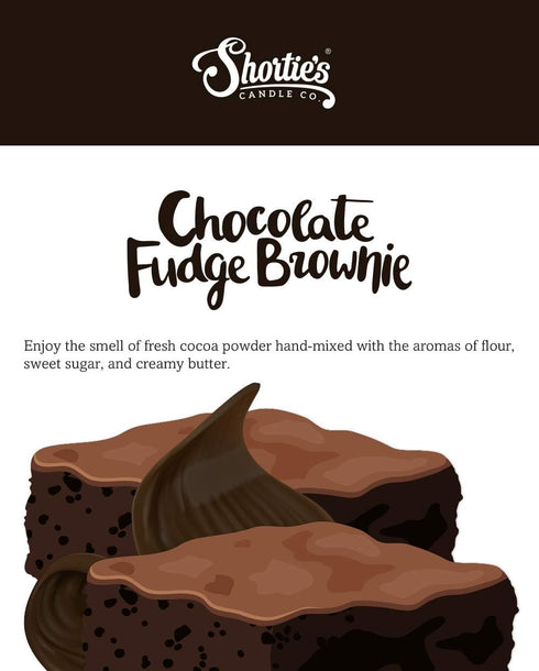 Chocolate Fudge Brownie Premium Tealight Candles - Highly Scented with Essential & Natural Oils - 6 Brown Tea Lights - Beautiful Candlelight - Mad...