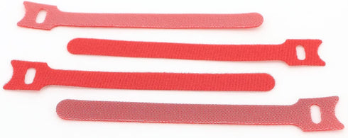 Pasow 50pcs Reusable Fastening Adjustable Cable Ties Wire Management (8 Inch, Red)...