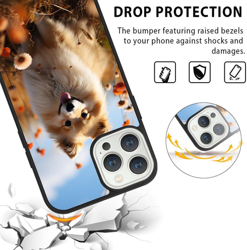 5PCS iPhone 15 Pro Max Sublimation Case with Soft Rubber + Aluminum Blank Printable DIY Customize Phone Cases for iPhone 15 Pro Max Anti-Slip Prot...