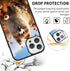 5PCS iPhone 15 Pro Max Sublimation Case with Soft Rubber + Aluminum Blank Printable DIY Customize Phone Cases for iPhone 15 Pro Max Anti-Slip Prot...