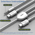 USB C to 3.5mm Audio Cable with PD Charging, 2 in 1 Design Supports Charge and Play Audio Simultaneously, Works with iPhone 15 Series iPad Pro and...