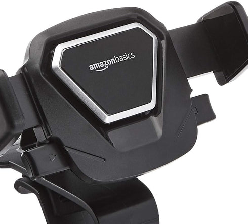 Amazon Basics Universal Smartphone Holder for Car Dashboard, Black...