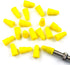 Yellow Presta Valve Stem Caps for Bike Plastic Tire Valve Caps Air Dust Stem Covers-Used on Presta/French Valves for Bicycle, MTB Mountain, Road B...