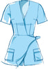 McCall's Misses' Wrap Front Romper Sewing Pattern Packet, Design Code M8454, Sizes 14-16-18-20-22, Multicolor...