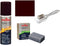pedag Suede Cleaner and Textile Color Restorer, 3 pc Cleaning and Care Kit for Shoes and Boots, Made in Germany, Dark Brown...