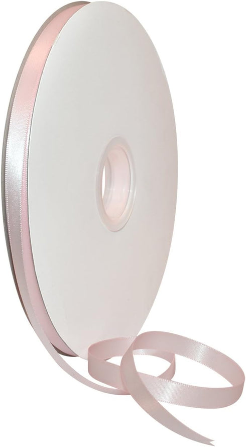 Morex Ribbon Double Face Satin Ribbon 3/8" X 100 YD Powder Pink Ribbon for Gift Wrapping, Birthday Gift Cards, Satin Dress for Women, Silk Ribbons...
