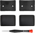 Cloud 2 Hinge Buckles as Same as The OEM Cloud II Slider Clamps Good Fit Hinge Side Covers Parts Replacement for HyperX Cloud 2 Wired/Cloud Wired/...