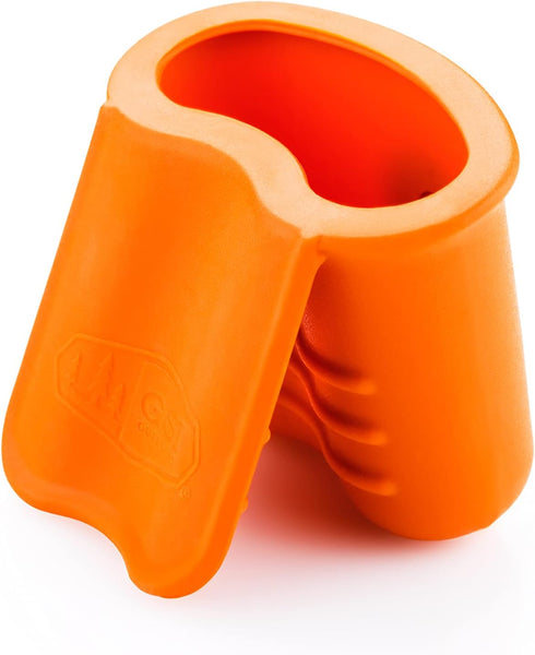 GSI Outdoors MicroGripper - Heat-Resistant Non-Slip Magnetic Silicone Pot Gripper for Indoors & Outdoors - Orange, 2” inch...